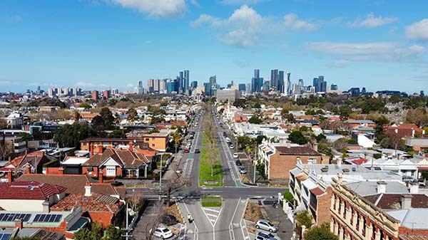 Photo - Inner city suburbs, Melbourne