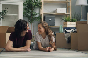 Couple In First Home