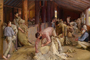 Tom Roberts  Shearing The Rams