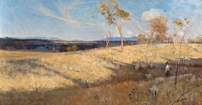 Golden Summer (1889) - Arthur Streeton