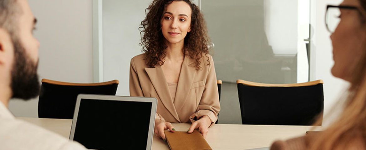 Couple Interviewing A Property Manager