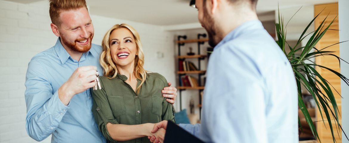 Couple Meeting Their Real Estate Agent